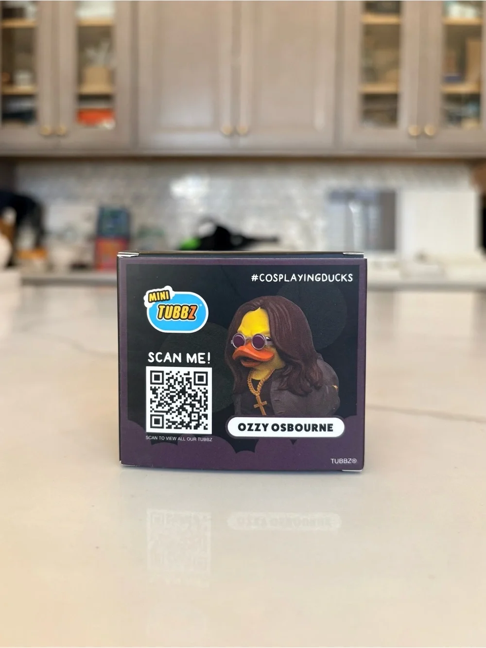 NIB Mini Tubbz Ozzy Osbourne Duck Figure